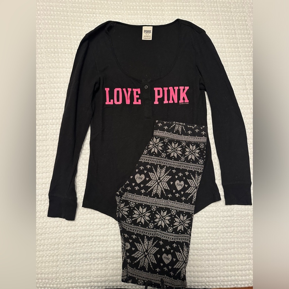 Victoria's Secret "Pink" Pajama Set